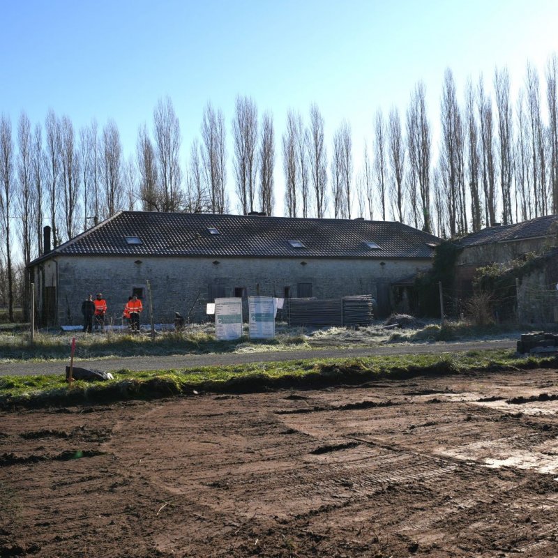 Maison du Parc naturel rgional Mdoc, les travaux ont commenc